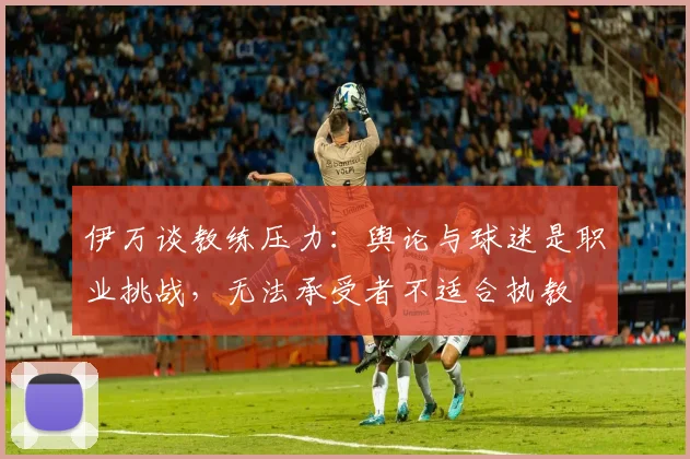 伊万谈教练压力：舆论与球迷是职业挑战，无法承受者不适合执教